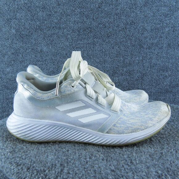 adidas Women's Edge lux Sneaker Gray Fabric Size 7M Gently Used 2025 - Picture 4 of 10